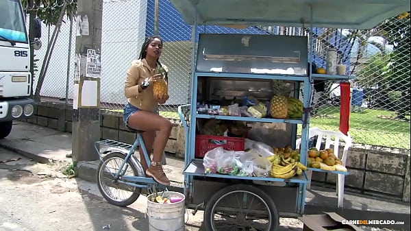 Ebony Colombian picked up and fucked - Carne Del Mercado