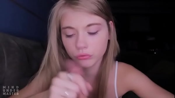 Hannah Hays - STEPDAUGHTER & STEPDAD blowjob   cum