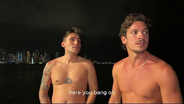 Horny on vacation in Cartagena, we call a Colombian for a threesome