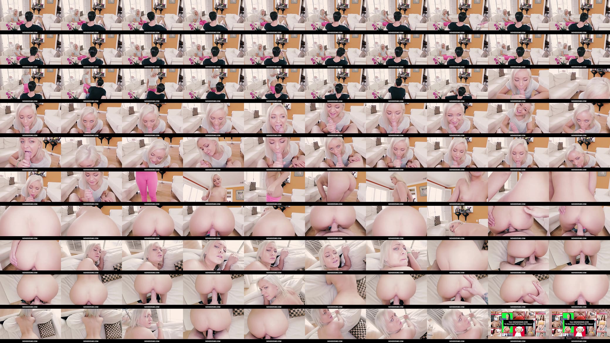 Blonde and Tight pussy stepsis Cleo Vixen gets nailed&nbsp;by her stepbro POV 预览图