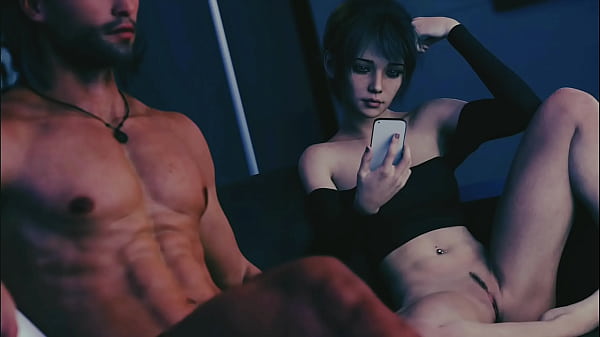 Csinos ázsiai lány izgató 3D kalandja