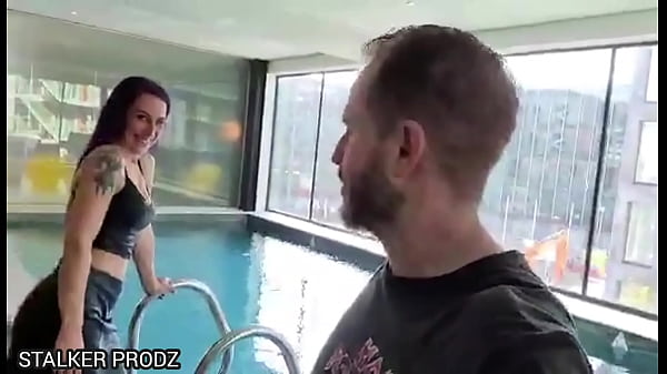 Rock style Dutch MILF Teresa Du More ass fucked in Jacuzzi by Paul Stalker tourist [The Wellness Stories Ep.1]