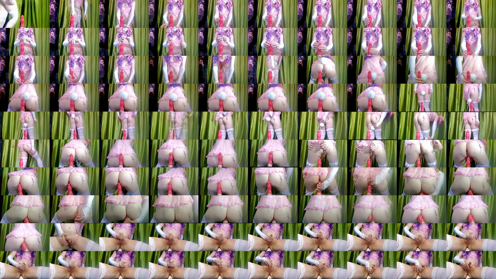 [EroNekoKun] - BunnyBoy 17 cum without Erection rided on Furry Dildo 预览图
