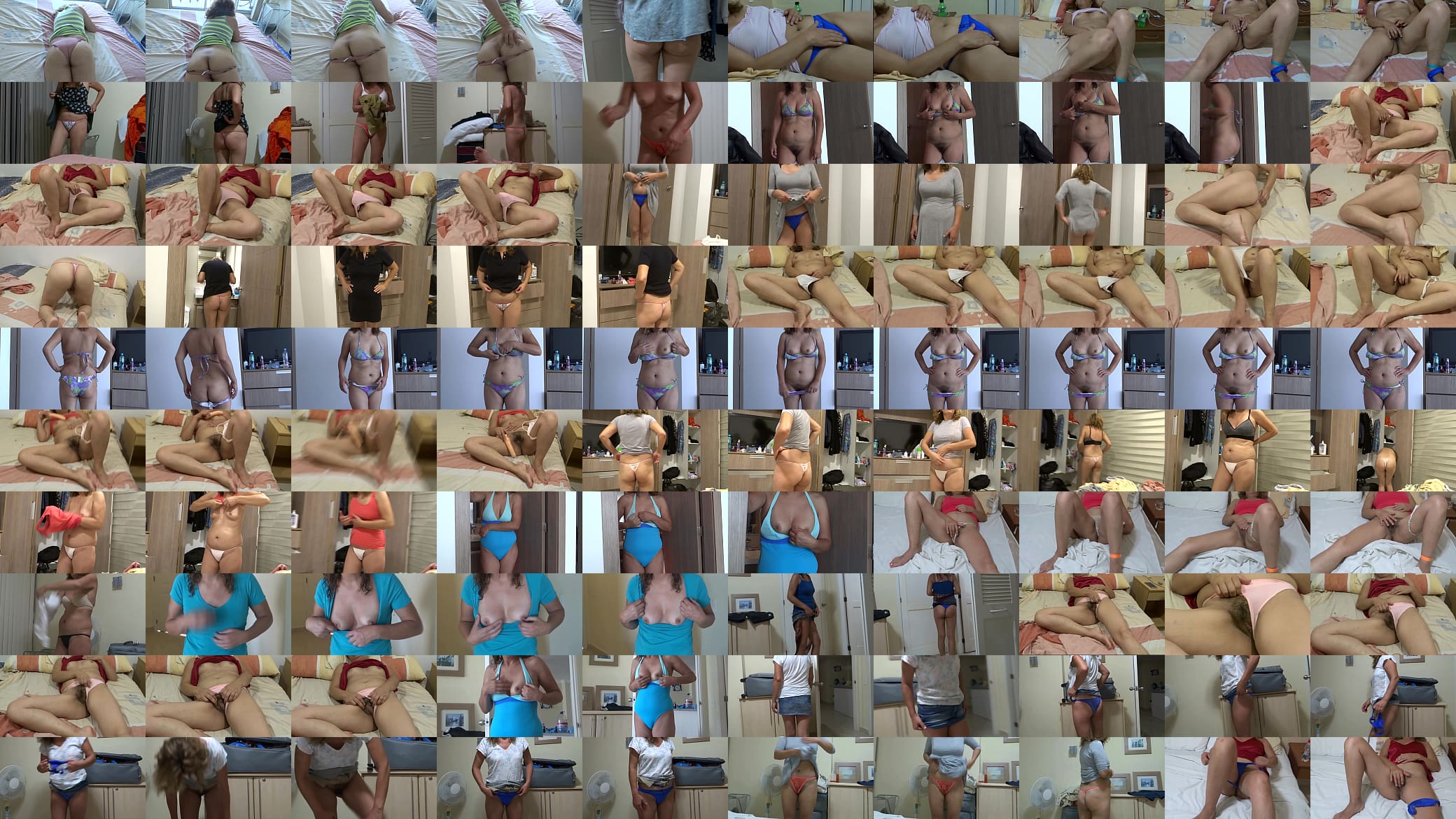 COMPILATION EROTIC MOMENTS OF VACATION ON THE BEACH, WIFE HAIRY 55 YEARS - ARDIENTES69 预览图