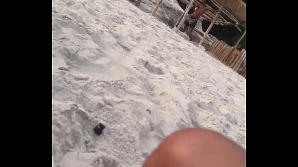 Belinha and her search for dicks went dogging on Abricó beach