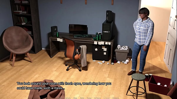 How to Lose Ones Virginity 4 - Monica Trying to Seduce Leo but he escaped as he can read her mind