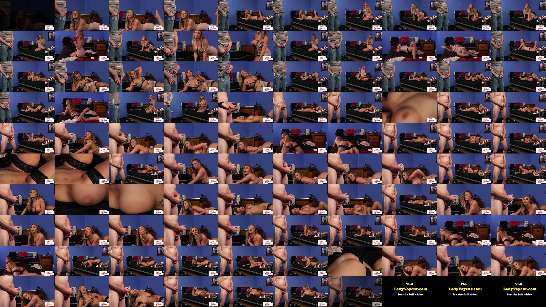 Voyeur British babe talks dirty during JOI 预览图