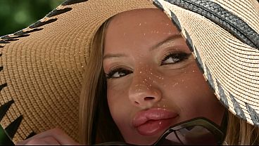 Big Boobed Nymph Angelica Heaven Tempts Her Gardeners Into A DP Threesome GP3526