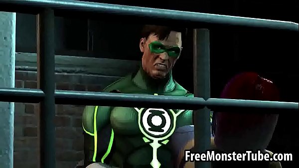 Download Video - 3D babe sucks cock and gets fucked by the Green Lanternandarchligh-high 1