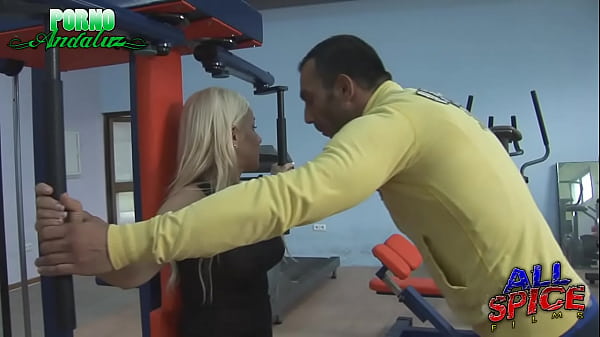Horny gym instructor