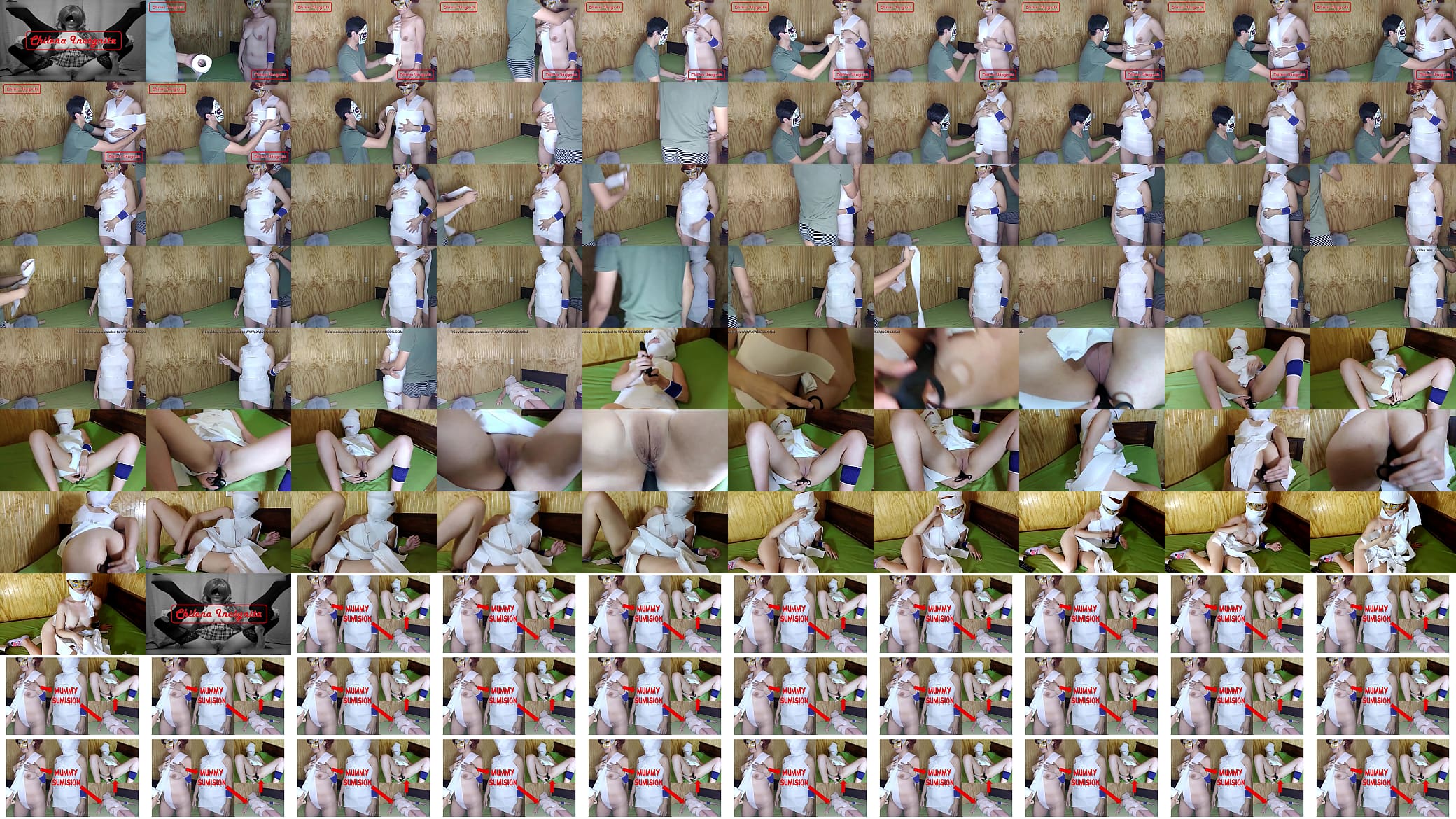 ANAL They wrap me with toilet paper to humilia 预览图