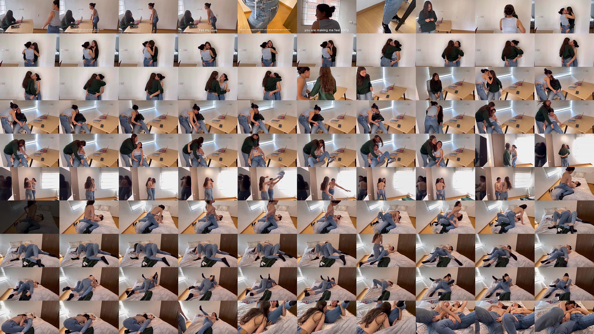 Cumplo mi fetiche de tener sexo l&eacute;sbico con jeans. 预览图