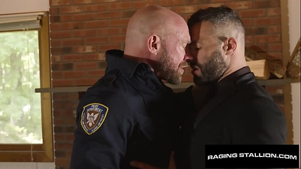 Download Video - RagingStallion - Sexy Officer Killian Knox Flip Fucks Hairy Muscle Hunk