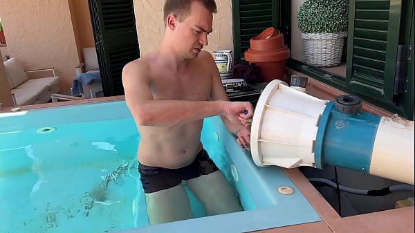 “No Cash, Just Head — Blowjob for Jacuzzi Repairman”
