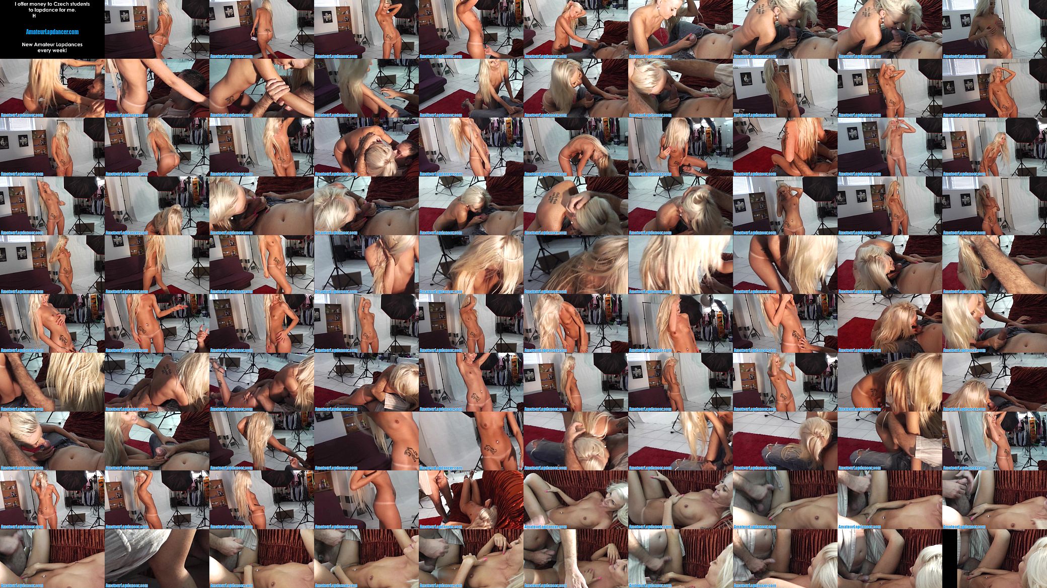Beautiful Czech blonde babe lapdances and sucks my coc 预览图
