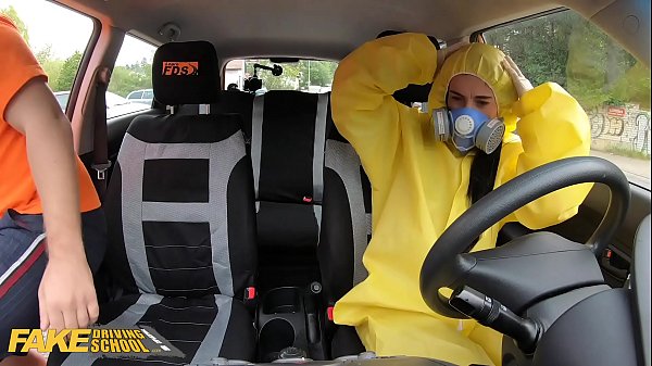 Lexi Dona Strips Out Of Hazmat Suit And Rides Her Instructor