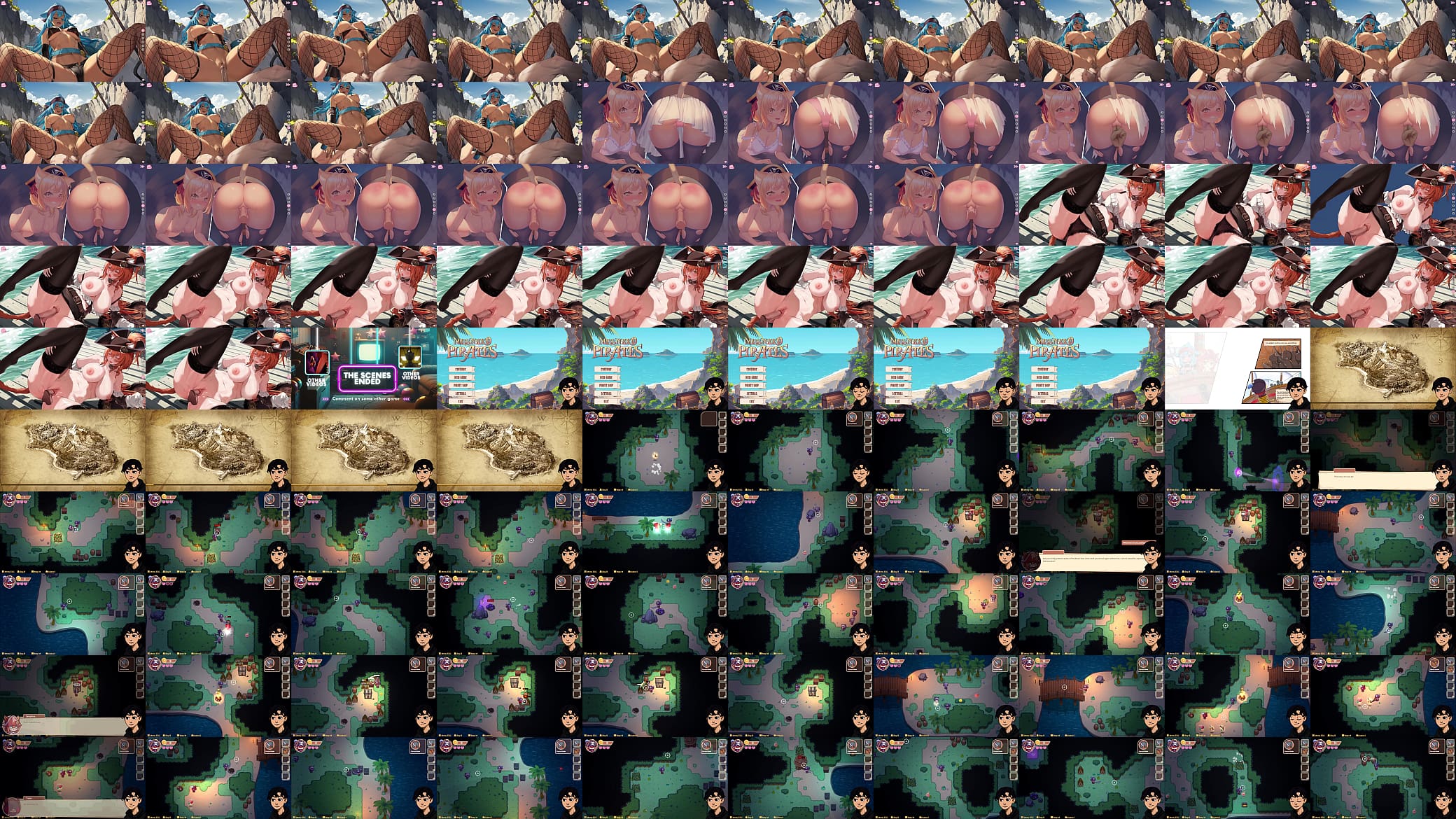 Miss Neko Pirates rescuing the crew Collection of sex scenes part 1 预览图