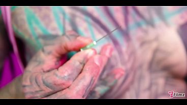 Tattooed Beauty Goes Wild: Intense Solo Anal Masturbation & Deep Assfuck
