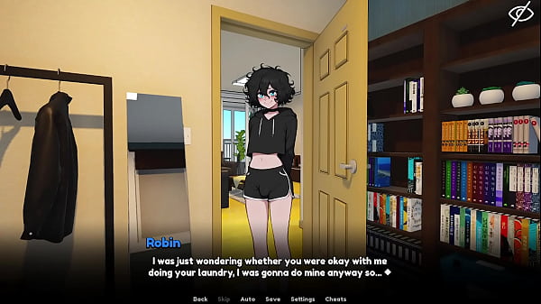 My Femboy Roommate #02 - 18 Yo Goth Femboy Sucks My Cock While I Shower. Ends WIth Them Getting Anal Creampie