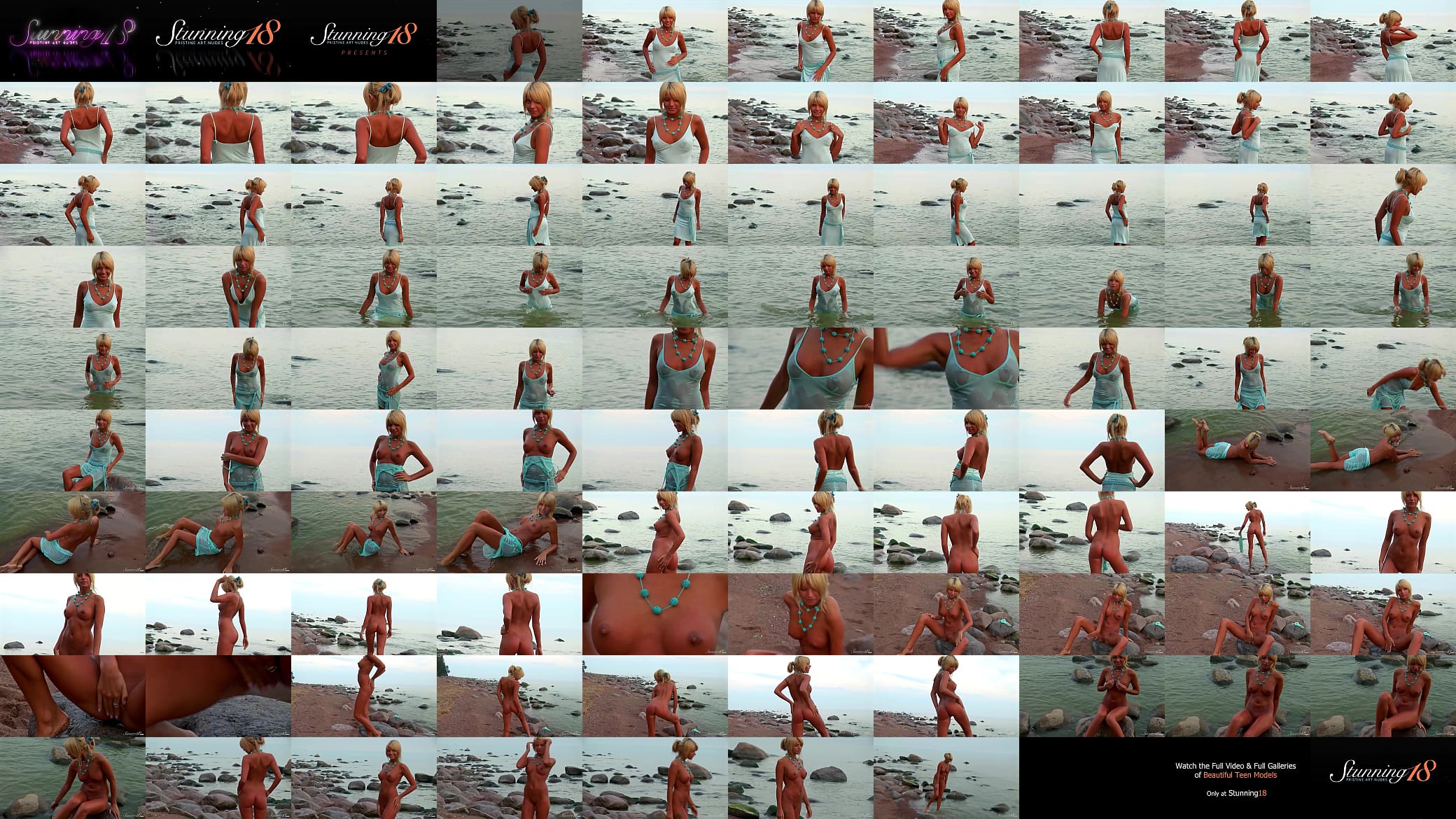Teen Goddess Masha Loves To Provocate Boners On The Beach! 预览图