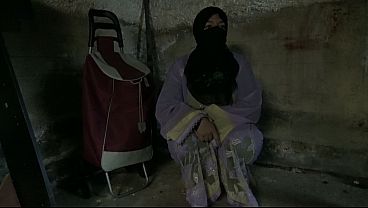 イスラム教徒のアラブ人妻がドイツ人男性と激しいセックスをする