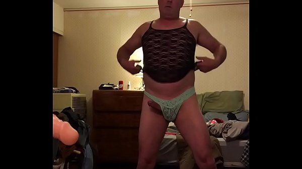 Download Video - Cute Guy dressing up&sol; cumshot on dildo adam longrod