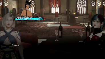 Rise of Eros Ch. 2 - The Royal Banquet - Having some kinky fun in a library and being loud