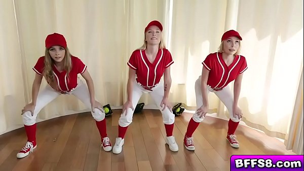 Besties gasps as their twats gets pounded from behind so hard doggystyle