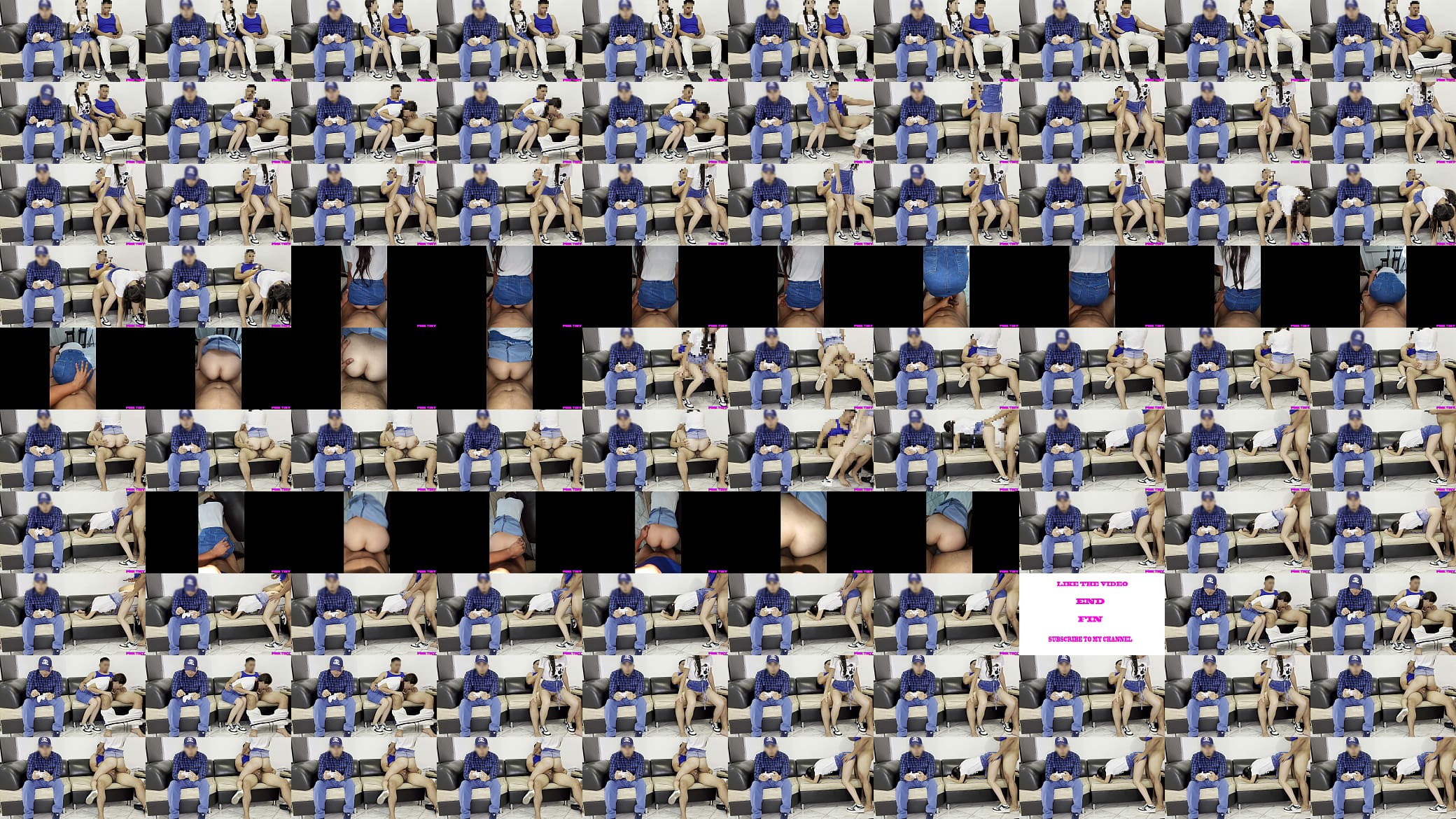 Cogi&eacute;ndome a la Novia Caliente de mi Amigo al lado de el mientra juega video juegos 预览图