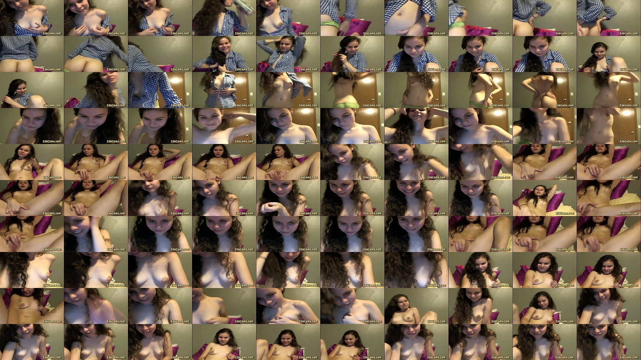 One Long Hair Hot Girl Play On Webcam 预览图