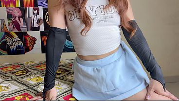 Big ass stepsister told me to fuck her in doggystyle and cum on her shaved pussy.
