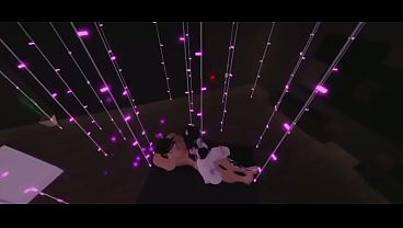 Jumping on a cock in Roblox