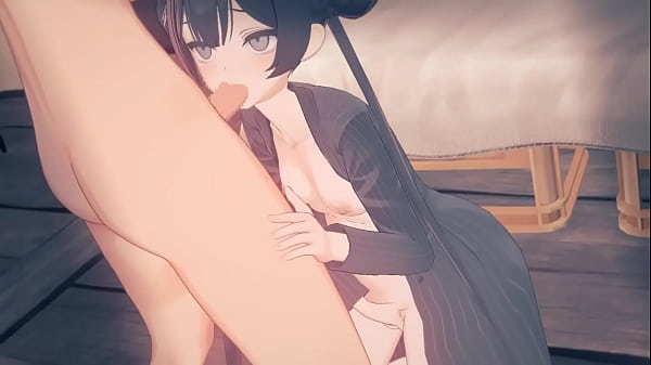 Download Video - 【ブルアカ】竜華キサキ　フェラ