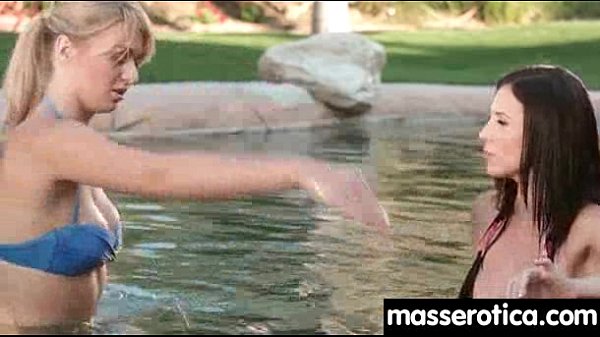 Teen Eats MILF Pussy at Oily threesome 10