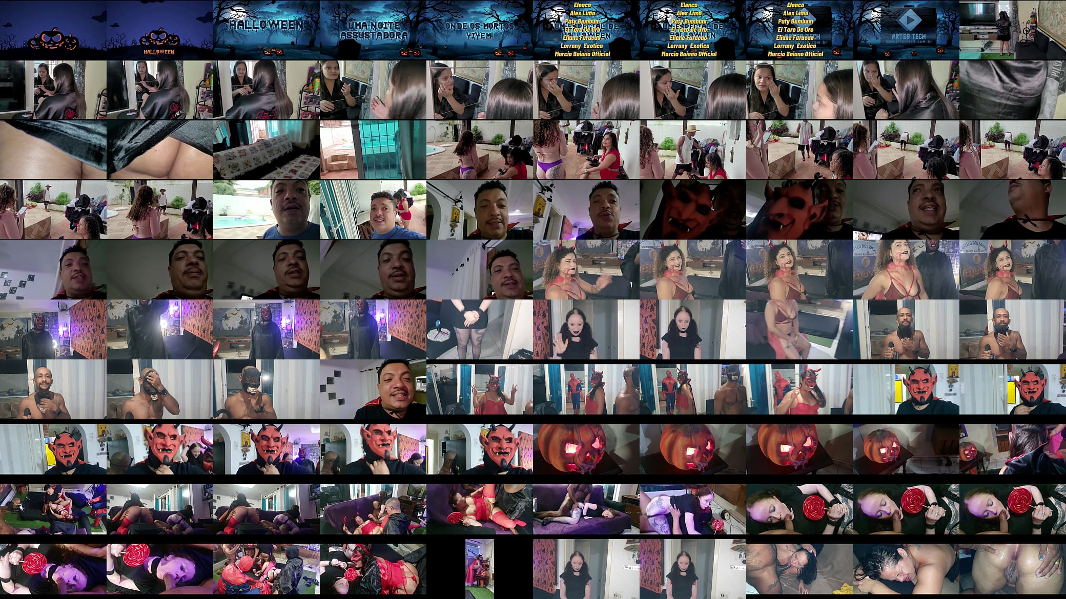 Bastidores do halloween 2022 da Paty Bumbum.  O bicho vai pegar 预览图