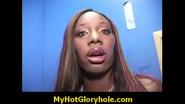 Horny girl sucking her first big white cock anonymously 8