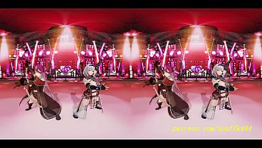 VR180 mmd NoeMari Dance 3d hololive Hentai