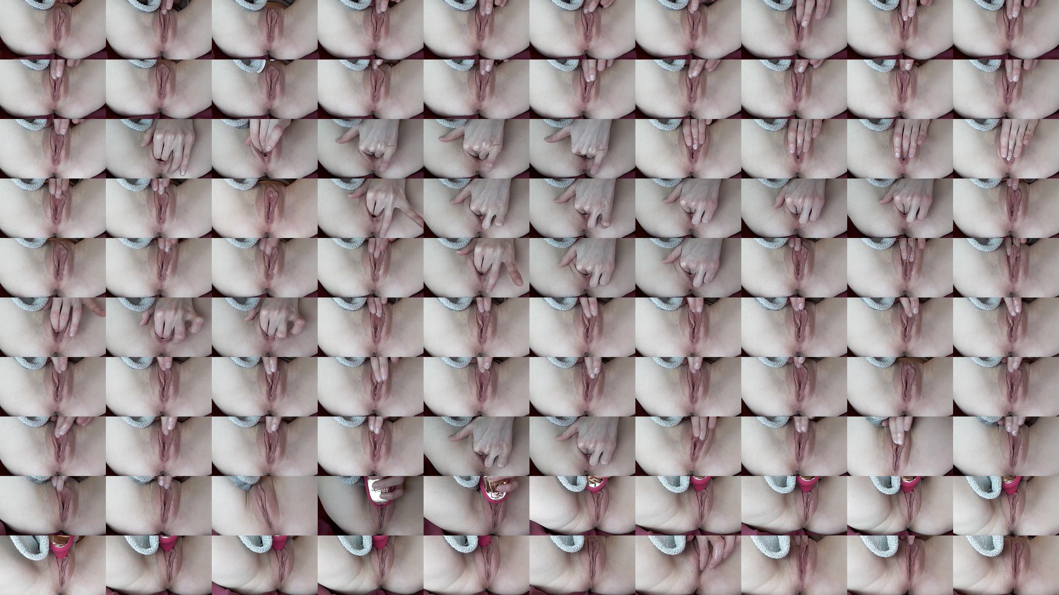 Tracy Naghavi fingers herself till orgasm: close up video. 预览图