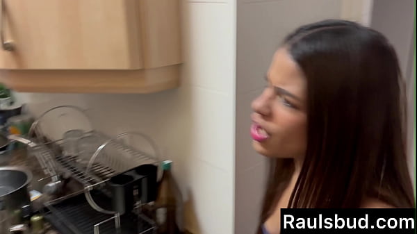 Young Latina receives a painful double penetration from Rauls Bud and Brady Bud