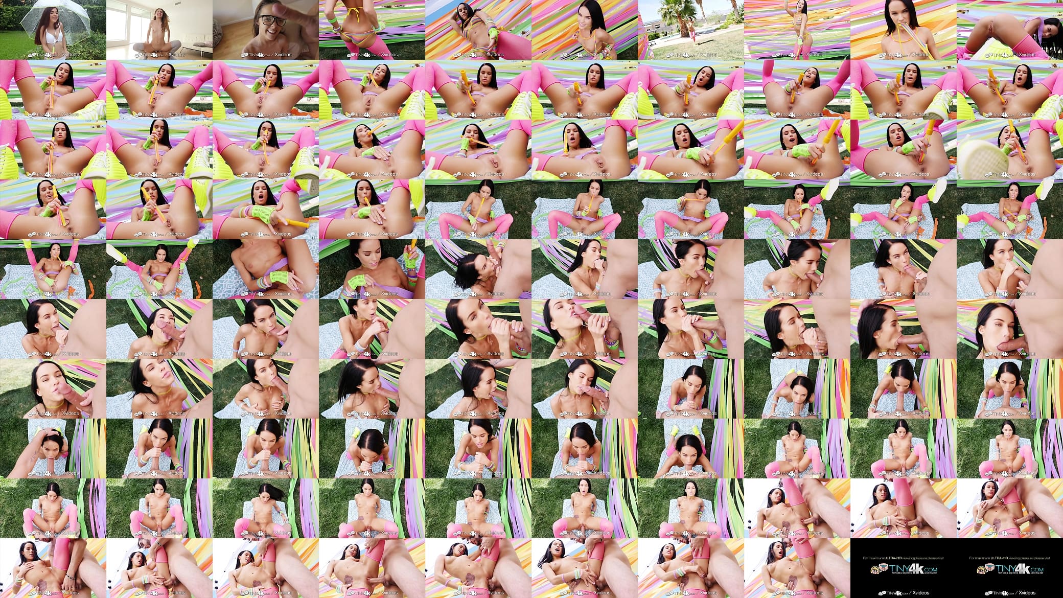 TINY4K Horny Festival Cum Shower For Megan Rain 预览图