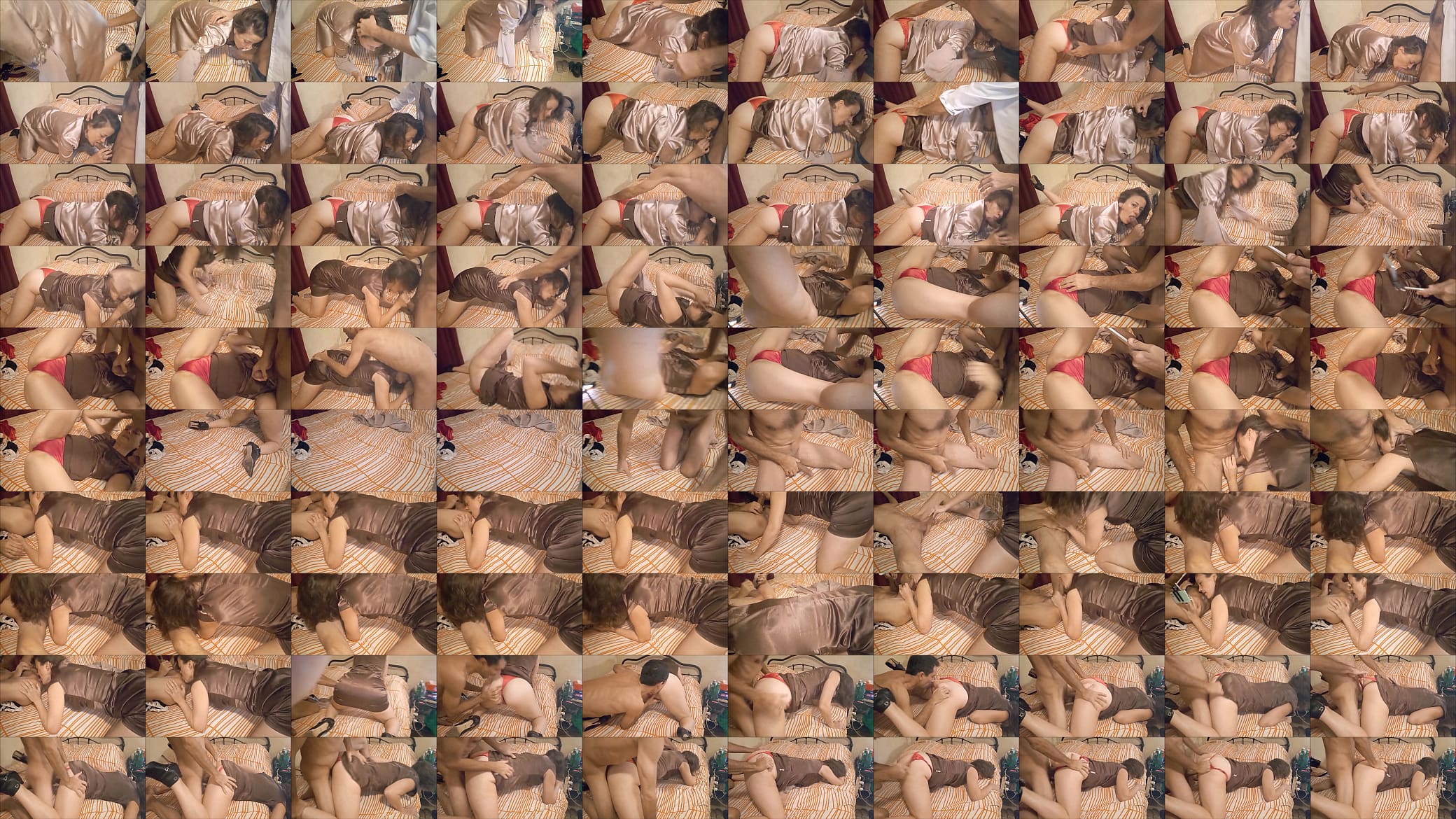 763 I - Amateur Blonde, Slut, Doggy Style, Blowjob, Rimming, Satin Lingerie, Panties, Fuck, POV 预览图
