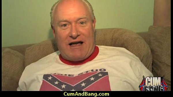 Ebony chick fucked hard in group sex action 17