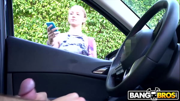 BANGBROS - Flashed Dick At Precious Blonde Girl Walking Down The Street