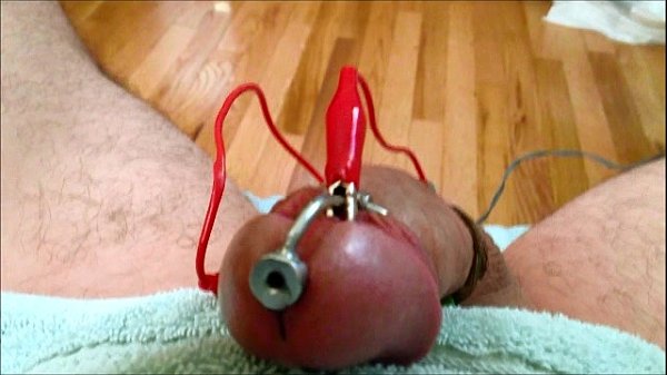 Download Video - E-stim to cum