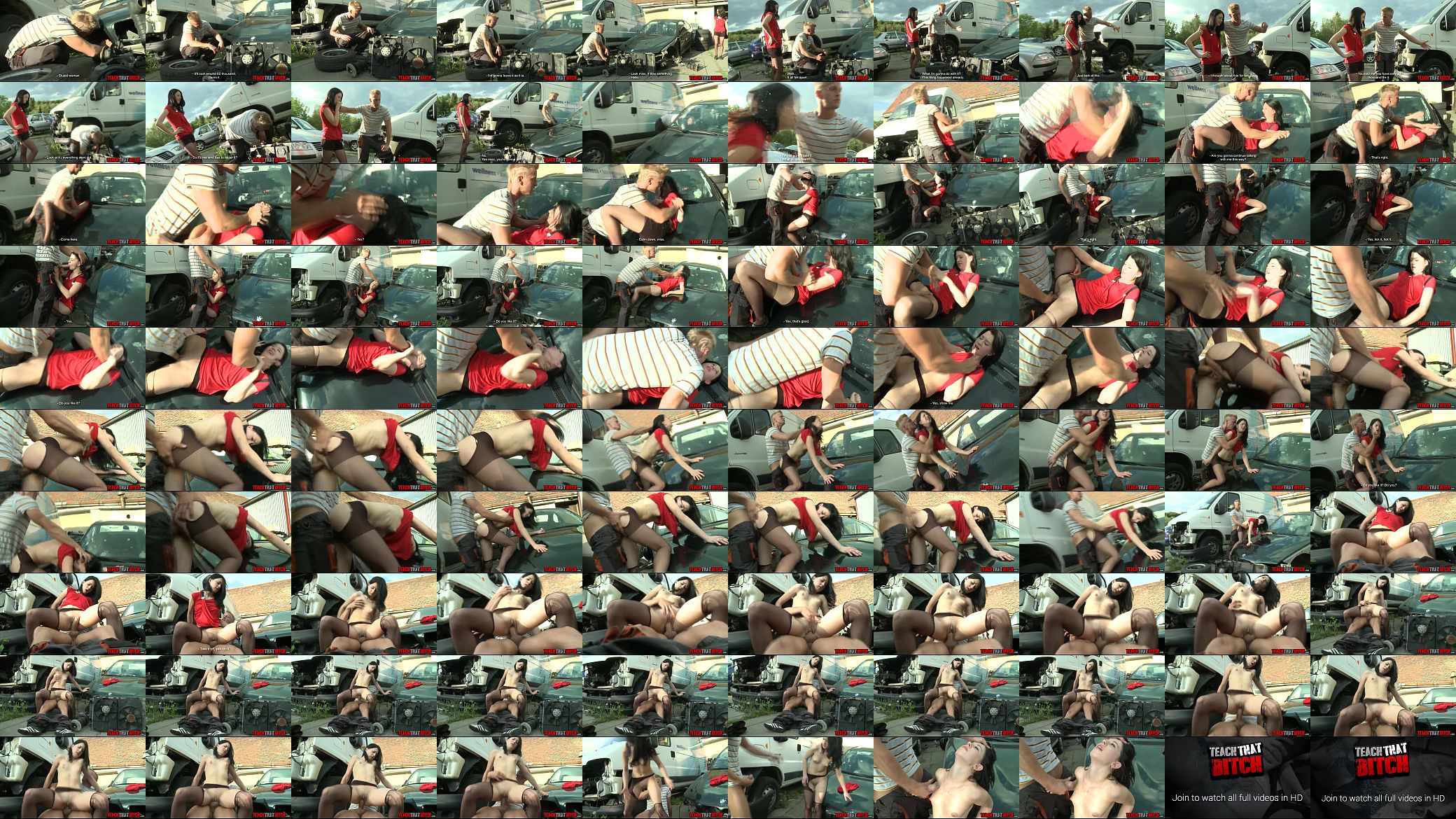 Ripped Up and Fucked on Hood 预览图