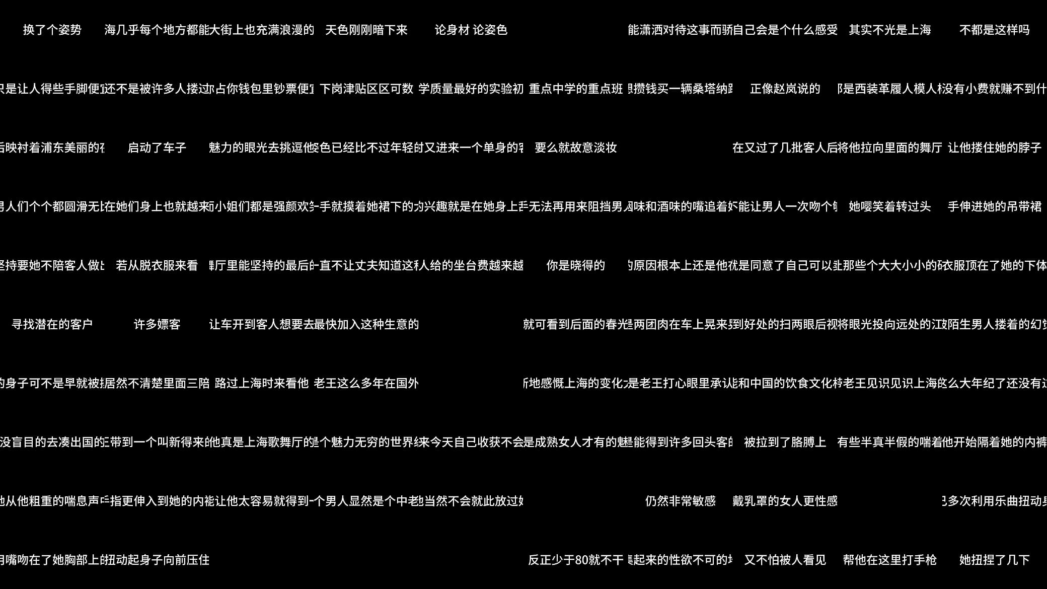 夜色下的上海滩 第一章 预览图