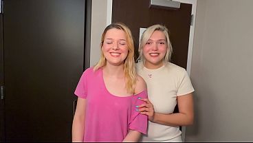 18 year old college teens share room with Pervy Stepbro - Adaline Star x Dez Hansen