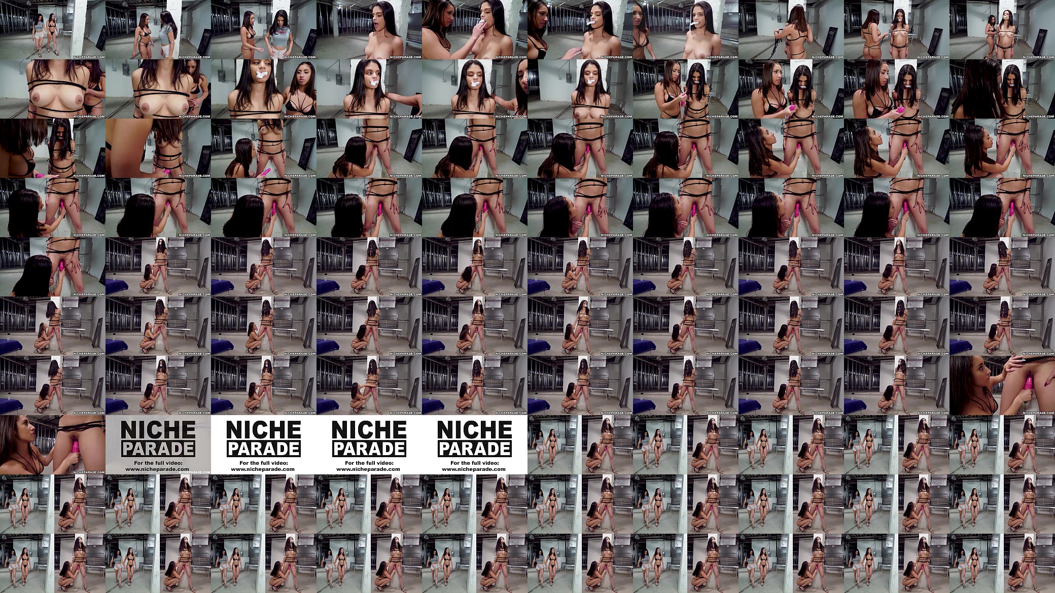 NICHE PARADE - Kira Perez Ties Up Jocelyn Stone And Owns Her With A Vibrator 预览图