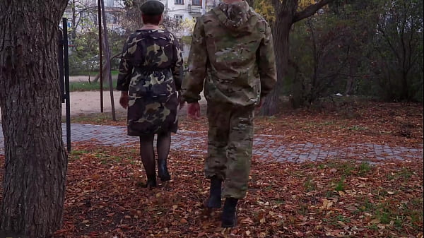 bbw commander fucked by young soldier