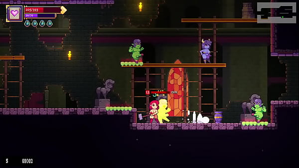 [Scarlet Maiden Live Play Part 4] Let's go to the 4th floor! Conquer the cold-hearted bitch in the extreme cold!